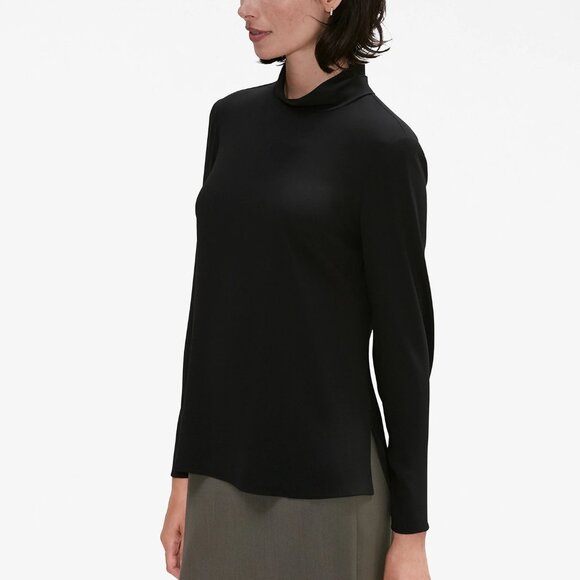 MM LaFleur The Sabrina Mock Neck Top - Picture 3 of 11